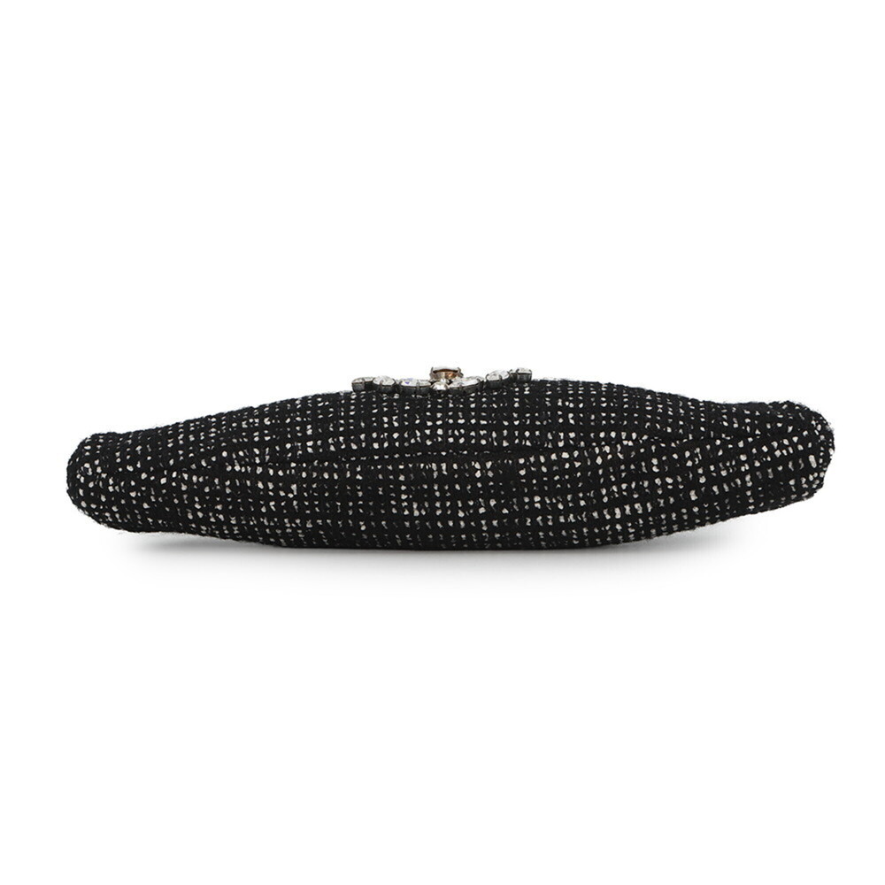 CHANEL Black Logo Clutch Bag - Picture 3 of 11